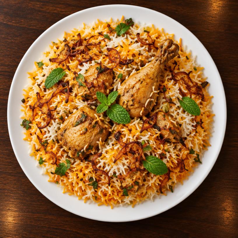 Chicken Biryani Dum (1 Plate)